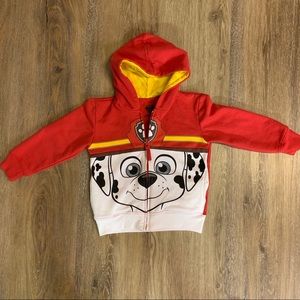 Paw Patrol Marshall Zip Up Hoodie